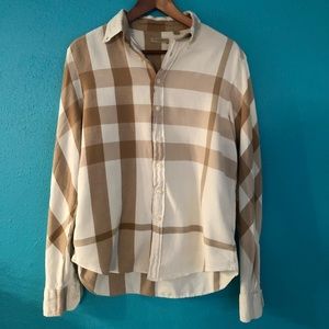 Burberry Brit Giant Exploded Check Tonal Shirt